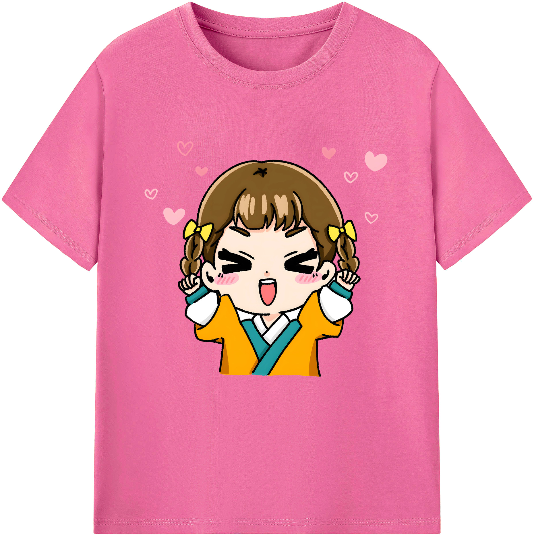 （画像用） 薬屋のひとりごと The Apothecary Diaries レディースカジュアルプリントTシャツ（綿100％）